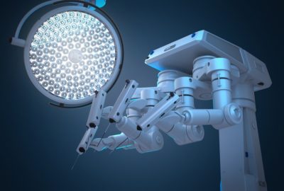 Prezentarea robotului chirurgical da Vinci Xi și a echipei de chirurgie robotică Sistemul de chirurgie robotica da Vinci Xi